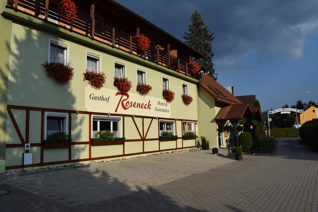 Gasthof Roseneck Wallenfels Exteriör bild